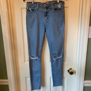 Hudson Light Wash Skinny Jeans Size 29
